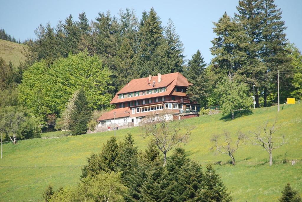 Berggasthof Haldenhof Hotel Vorderheubronn Bagian luar foto